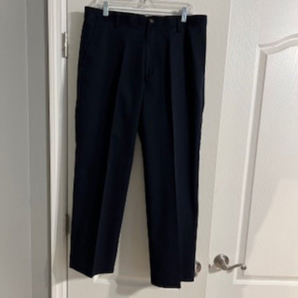Dockers D3 Men's Classic Fit Flat Front Blue 34 x 29